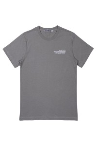 製造男裝短袖T恤  灰色圓領T恤  遙控車俱樂部  活動T恤  T1138